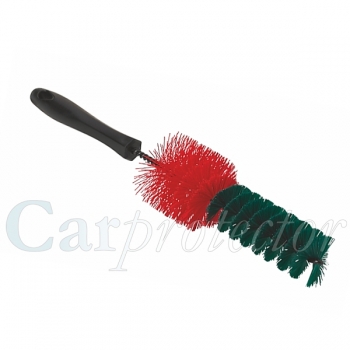Car Clean Bundle - Profi / 6-teilig---Felgenbürste-runde Form